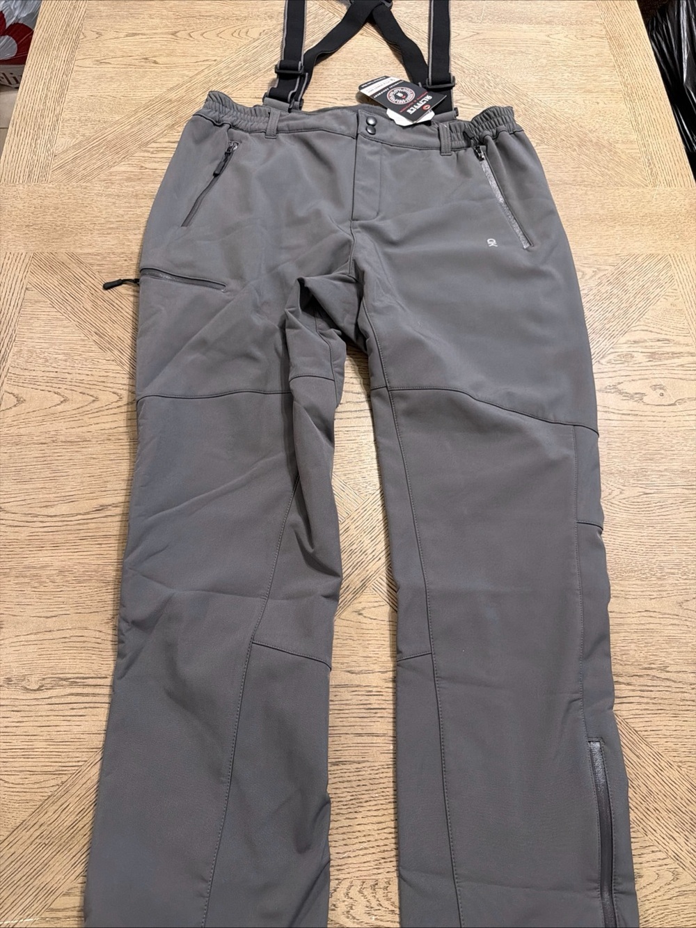 Little Donkey Andy mens Insulated Ski Bibs Snow Pants Water Resist Suspender XL